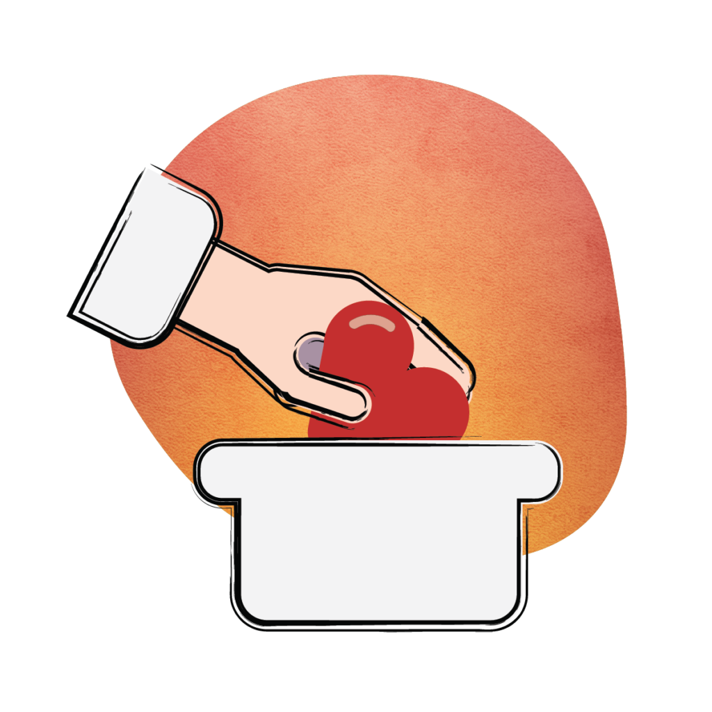 Give in memory icon