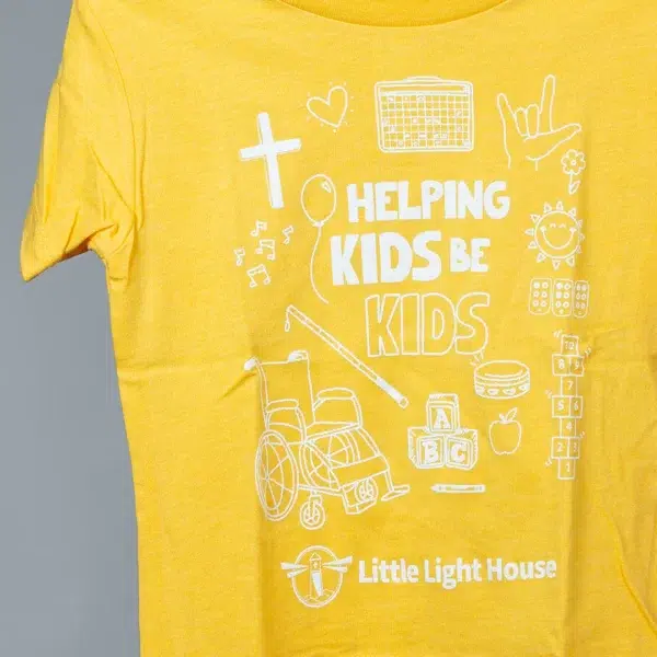 HKBK Yellow Kids' Tee - Image 2